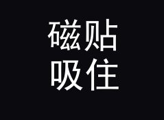 磁贴吸住门 Magnet Grip 印在巨型背板上，观众仰头拍了二十分钟，附一份色卡手记